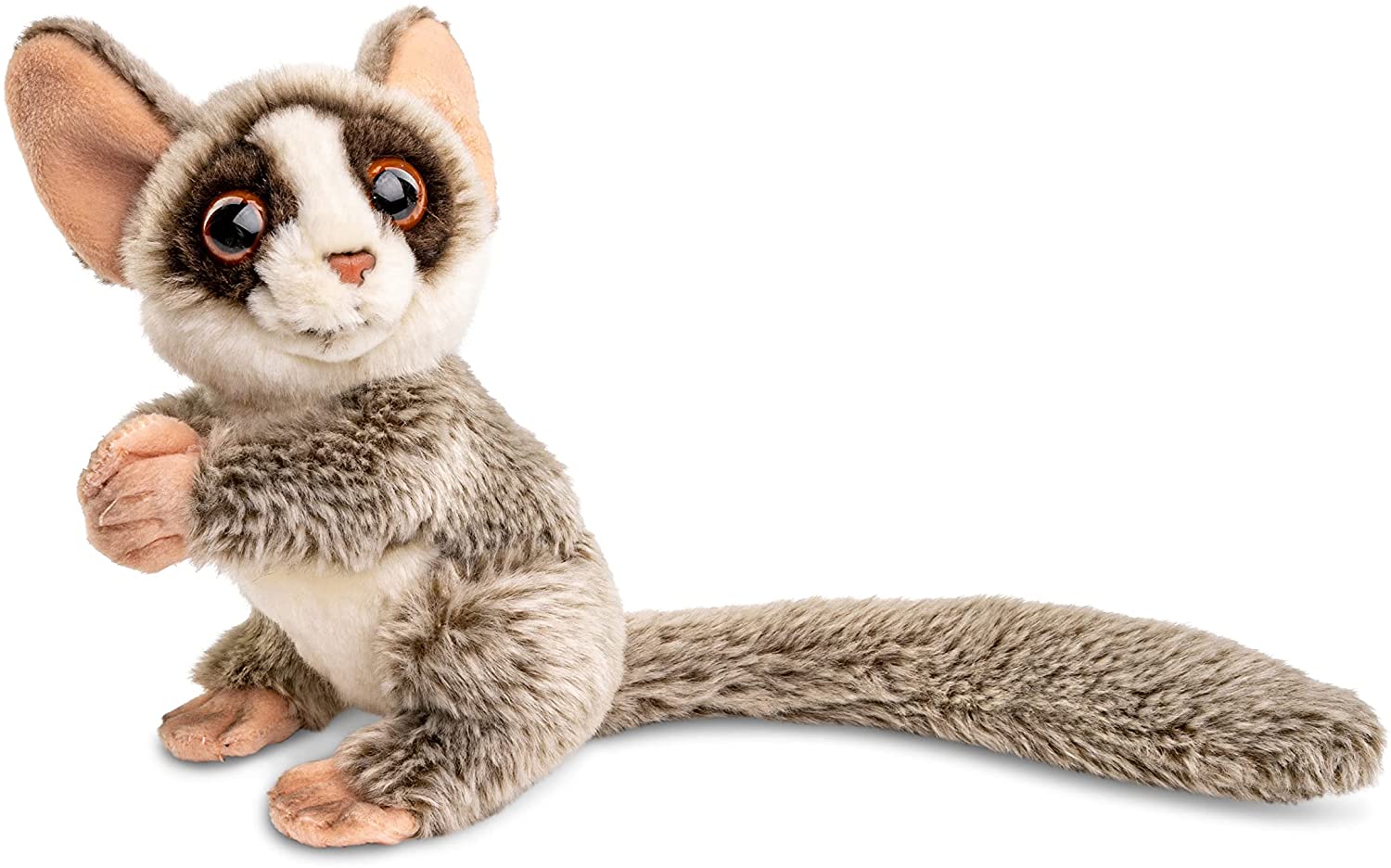 Bush baby with Velcro, sitting - 20 cm (height) 