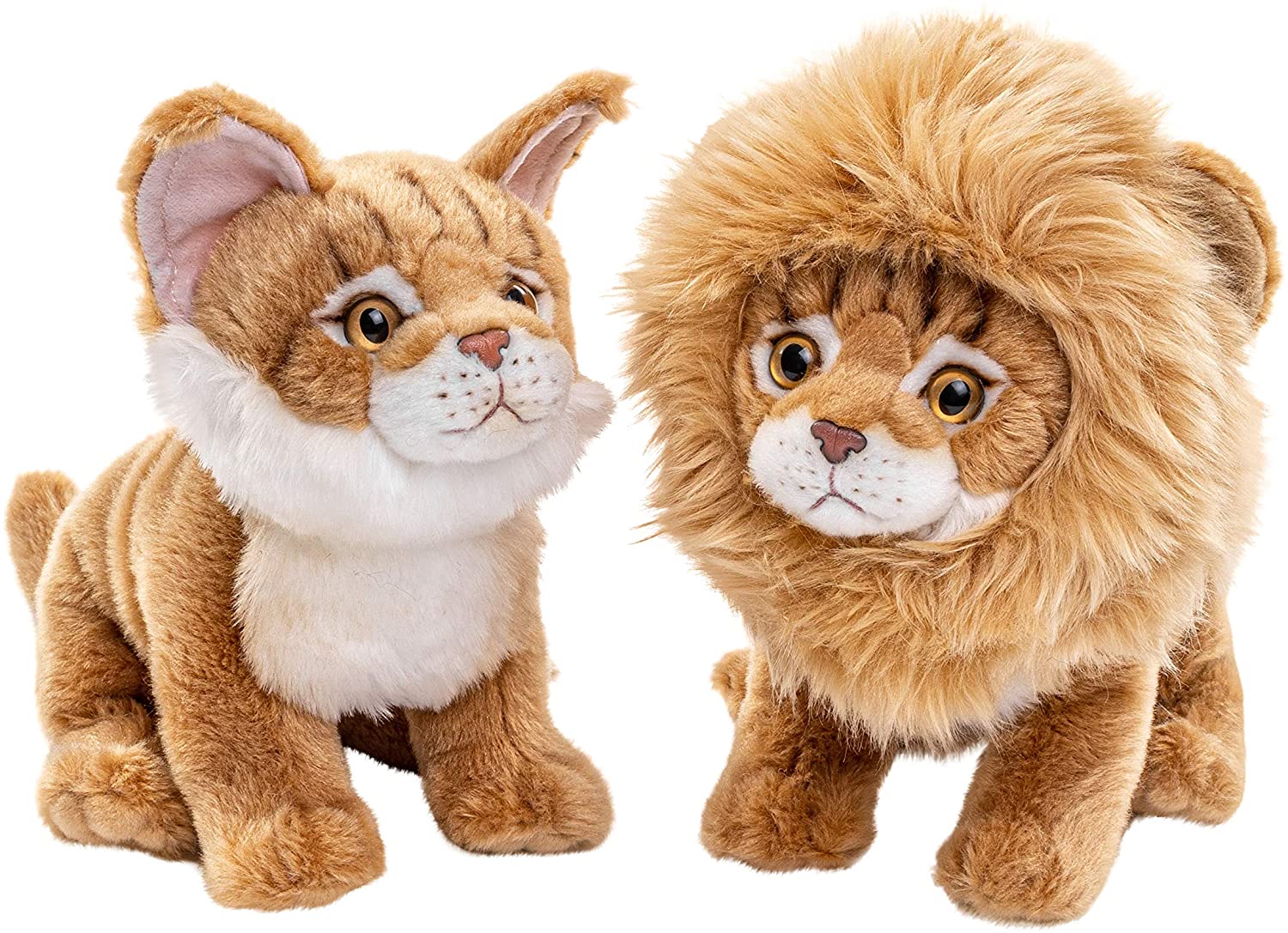 maine coon cat with detachable lion's mane - 20 cm (height) 