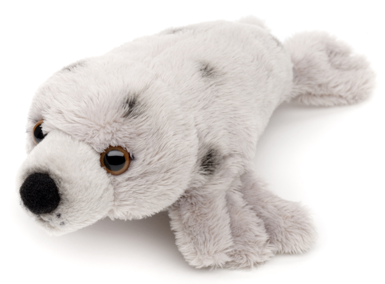 Seal Plushie (grey dotted) - 19 cm (length)