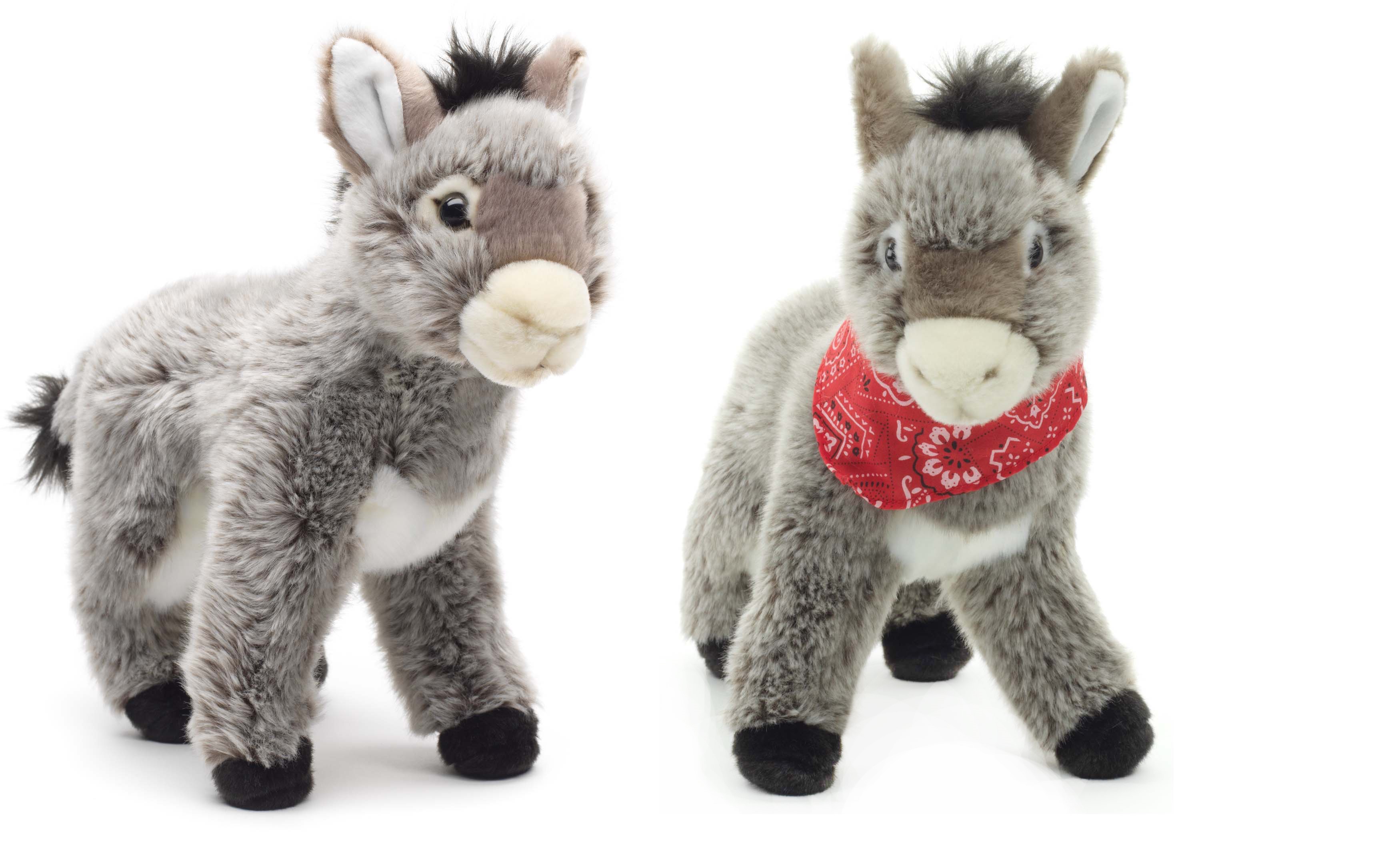 Donkey With OR Without  Bandana, standing - 28 cm (height) 