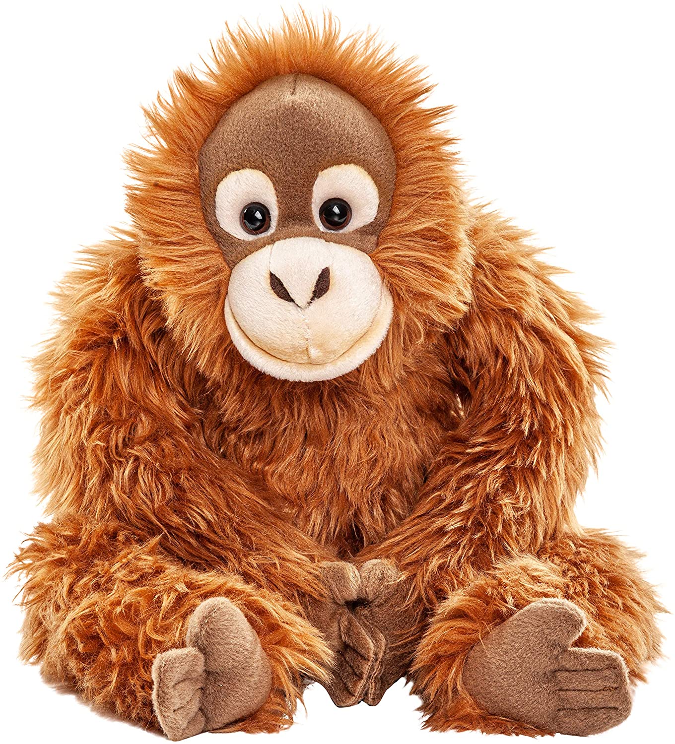 orangutan with Velcro on the hands - 28 cm (height)