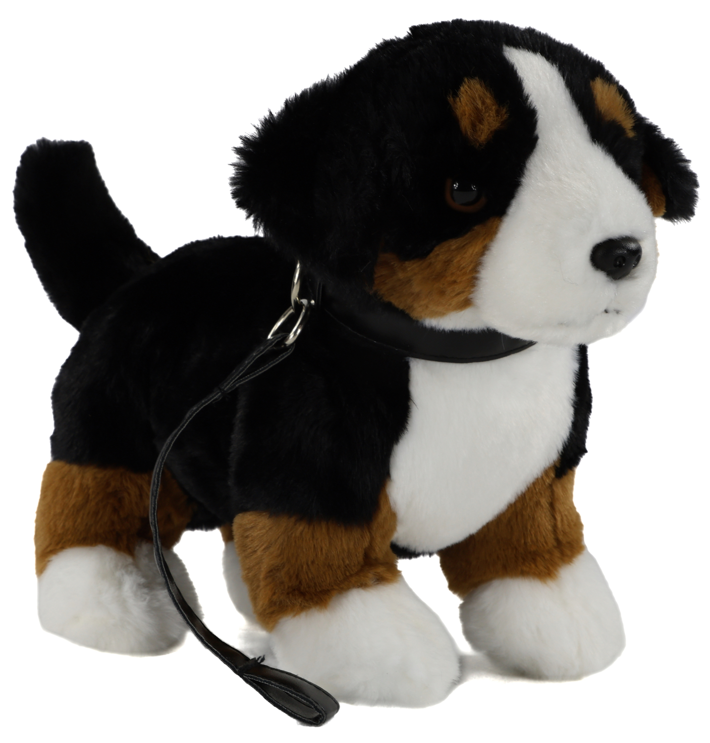 Berner Sennenhund, stehend - Mit Leine - 29 cm (Länge)