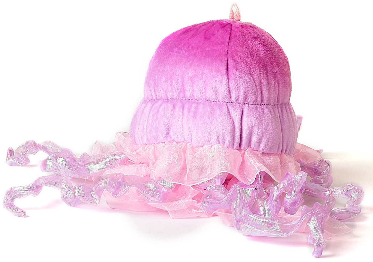 Jellyfish, pink - 30 cm (height) - soft toy, cuddly toy