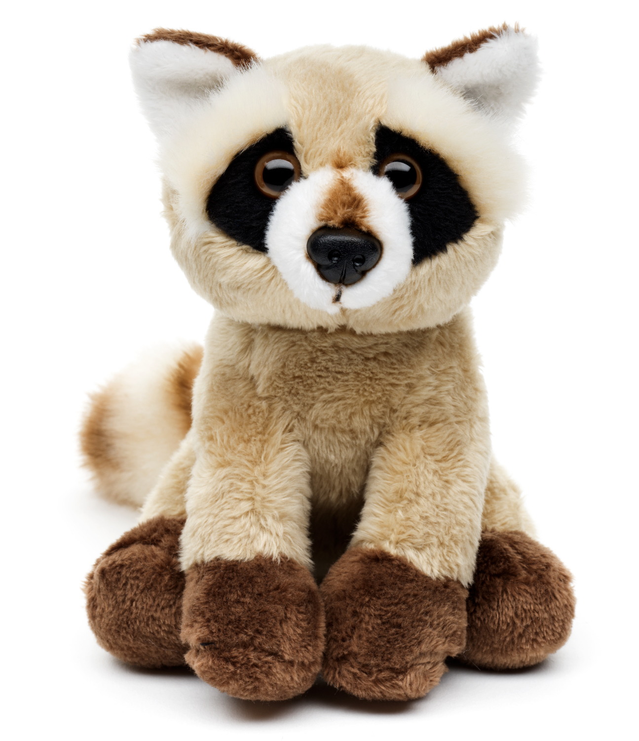 Raccoon (brown) plushie - 15 cm (length)