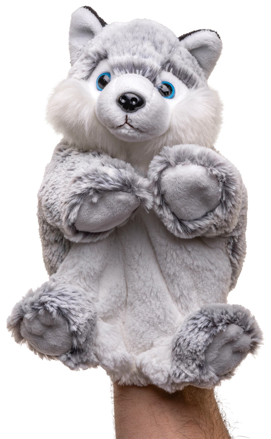 Handpuppe Husky - 24 cm (Höhe)