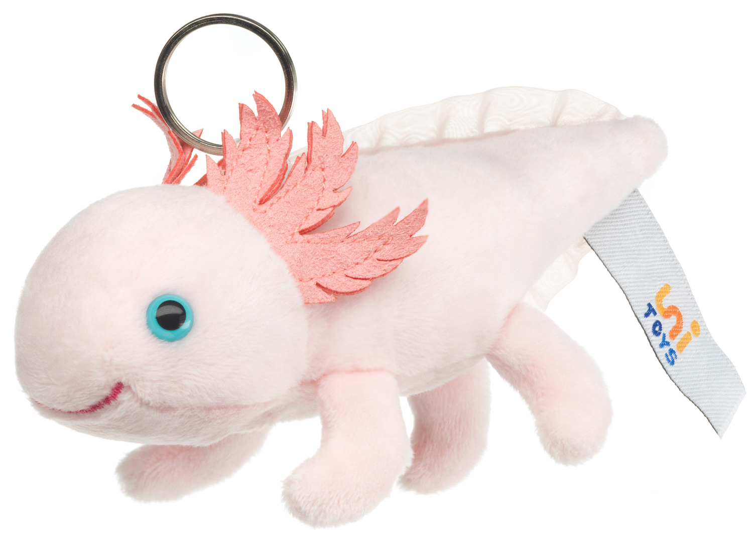 Axolotl with keyring