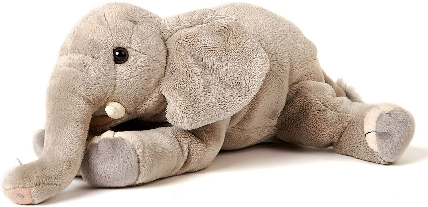 Elefant, liegend - 27 cm (Länge)