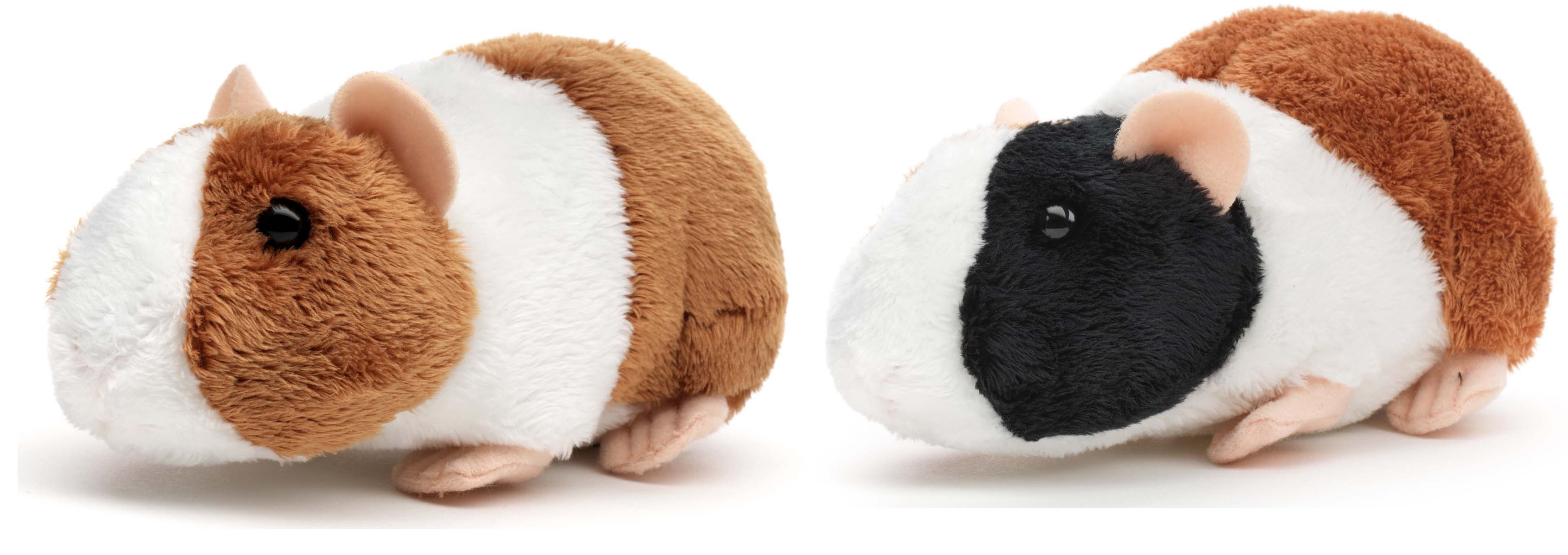 Guinea pig plushie (brown OR black - brown) - 15 cm (length)