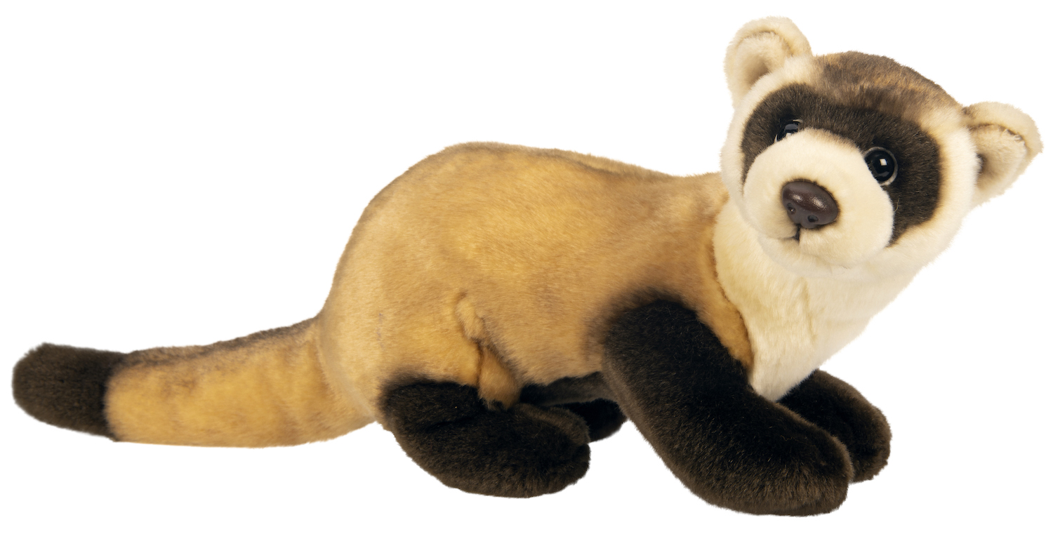 Uni-Toys - ferret - 40 cm (length) - pet - plush toy, cuddly toy 