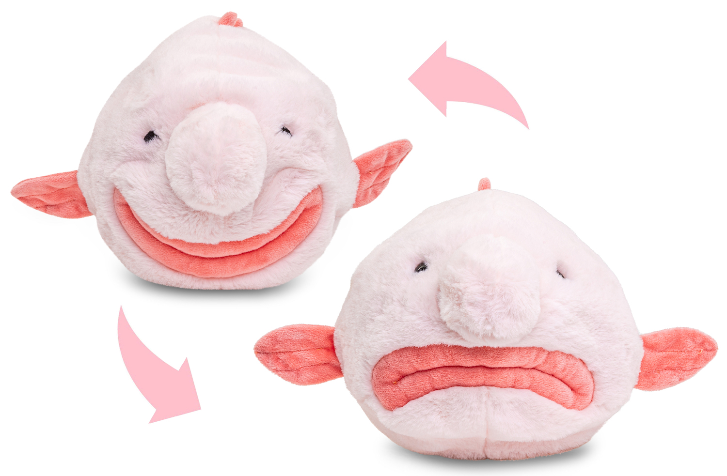 Blobfish Flip Plush Toy