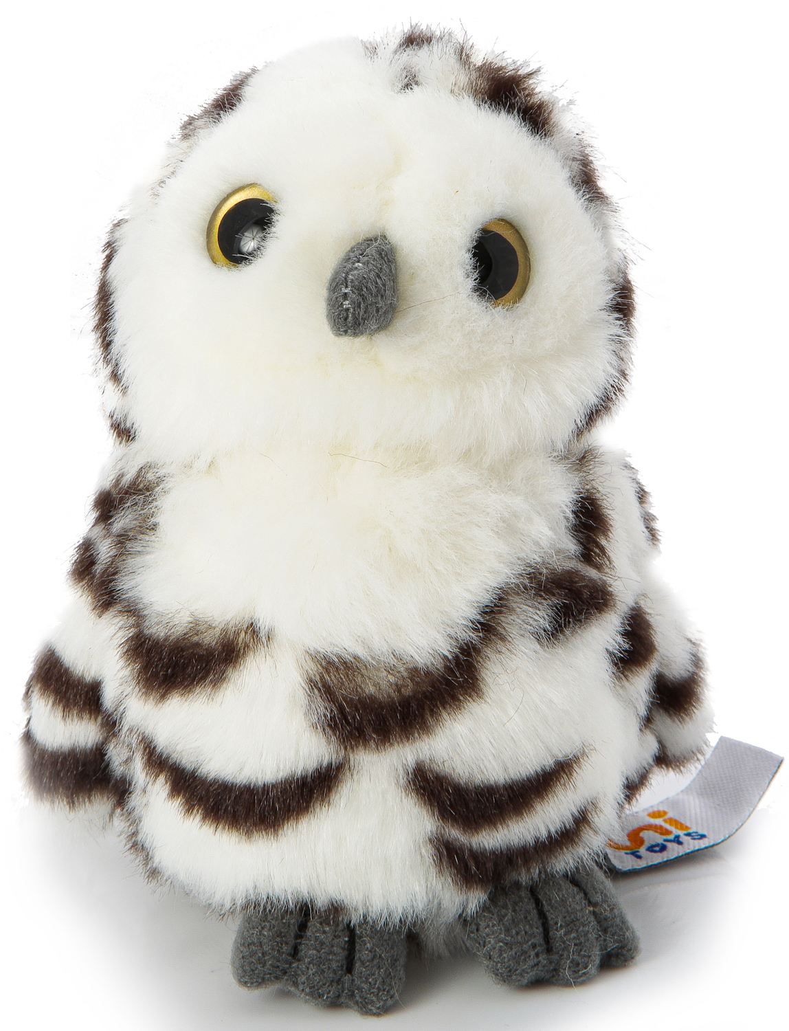 Snowy owl plushie - 12 cm (height)