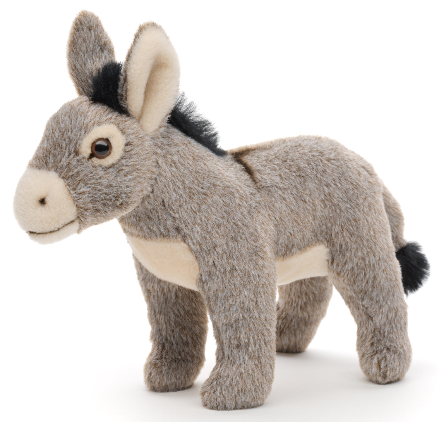 Donkey grey, standing - 20 cm (height)