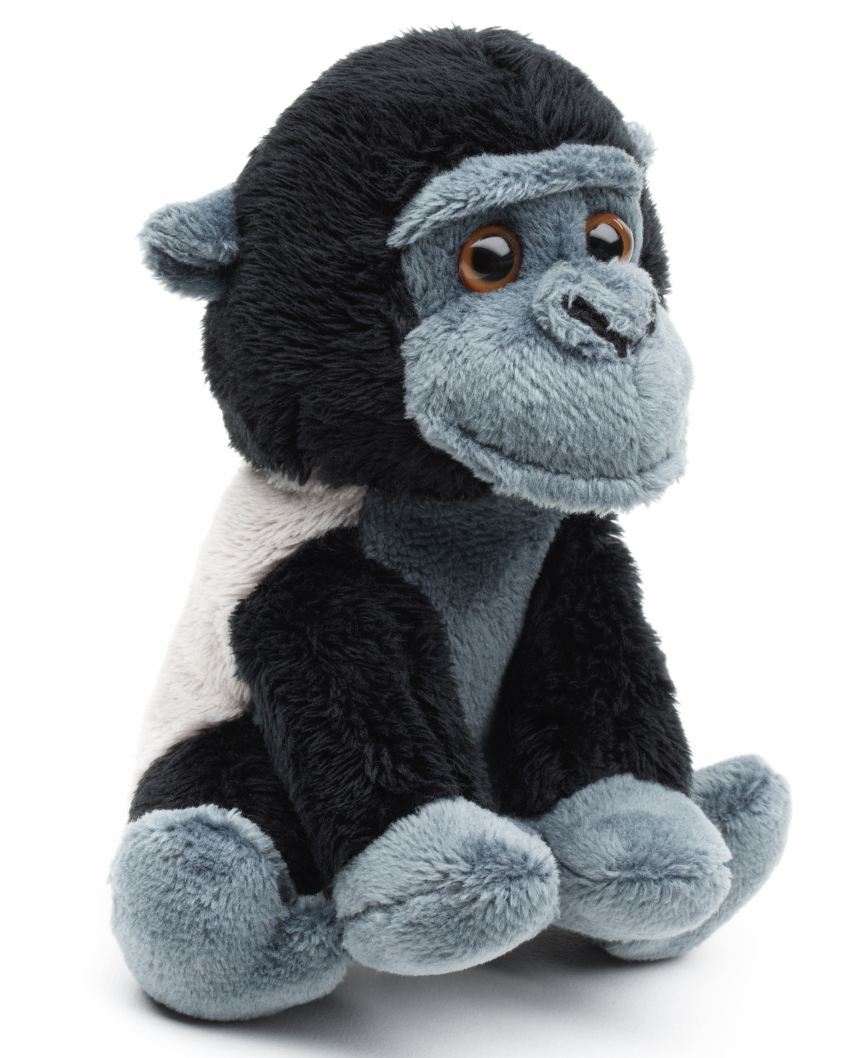 Gorilla Plushie, sitzend - 14 cm (Höhe)