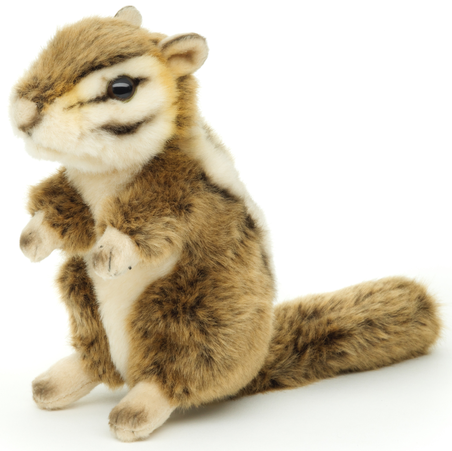  Chipmunk, standing - 18 cm (height) - plush rodent, chipmunk - soft toy, cuddly toy