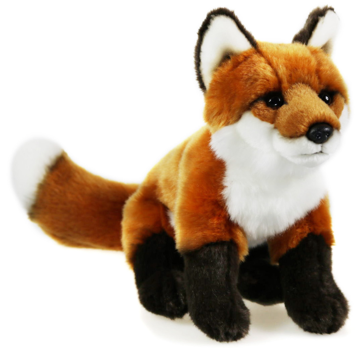 Red fox, sitting - 24 cm (height) or 40 cm (length) 