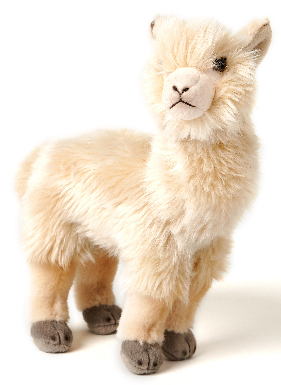 Alpaca beige, standing - 23 cm (height)